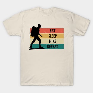 Eat Sleep Hike Repeat T-Shirt